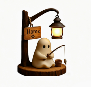 Vente en gros de sculptures en résine faites à la main et peintes sur mesure pour couple d'Halloween, motif Citrouille, Chevalier, Mariée, style dessin animé amusant, pour décoration - Product Image 2