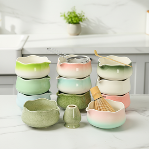 NEWELL <span class=keywords><strong>Bol</strong></span> à thé matcha de qualité alimentaire Chawan en céramique japonaise avec design de logo personnalisé et boîte cadeau pour le thé - Product Image 1