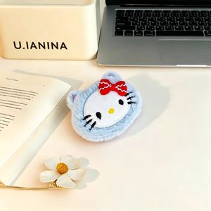 Accesorios de Peluche Kt Cat en Beige, Rosa, Morado, Amarillo, Gris y Azul, Bordados, para Decorar Bolsos, Teléfonos, Zapatos y Ropa - Product Image 4