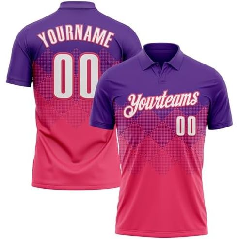 Losange violet et rose rose
