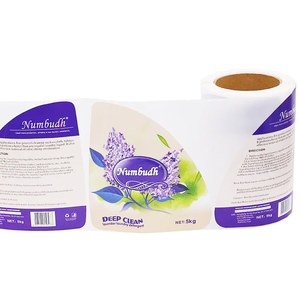 Pegatina de vinilo personalizada de <span class=keywords><strong>12</strong></span> colores de alta calidad, pegatinas personalizadas, etiqueta de vial con logotipo para <span class=keywords><strong>botellas</strong></span> de ducha de champú químico diario - Product Image 3