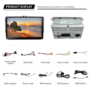 Hot bán Android 14 với DVD <span class=keywords><strong>Player</strong></span> DSP không dây Carplay 4GLTE IPS màn hình VW phổ Xe GPS Navigation - Product Image 5