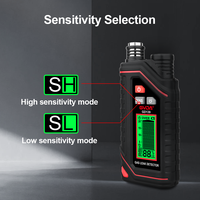 Détecteur de fuite de gaz rechargeable DIY GVDA GD139 OEM en ABS, 10000 PPM, pour la détection de gaz combustibles, testeur de fuite de méthane et de gaz naturel