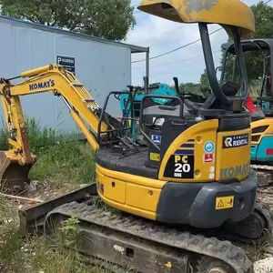 Komatsu PC20 2-Ton Used Mini Excavator for Sale <b>Earth</b>-<b>Moving</b> <b>Machinery</b> with Core Components Motor Engine Gear Pump Bearing - Product Image 1