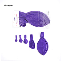 Ballons en latex naturel aux couleurs vives, ballons ronds en caoutchouc épais, compatibles avec l'hélium, pour les fêtes de fin d'année, les anniversaires, la décoration de fête