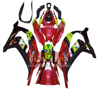Kit d'injection pour KAWASAKI NINJA ZX-10R Rouge Métallique ZX1000 CC ZX10R 21 22 23 24 55LQ.76 ZX 10R 10 R 2021 2022 2023 2024 Carénage