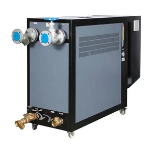 Máy kiểm soát nhiệt độ tuần hoàn dầu nóng 300 độ với bơm dầu và bình dầu 18kw đến 180kw