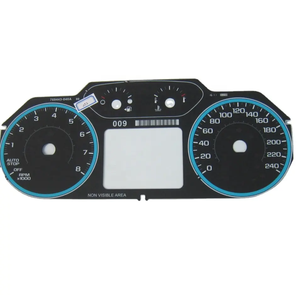 Voltmeter Pengukur Suhu Air Mobil Universal, Alat Ukur Digital LCD