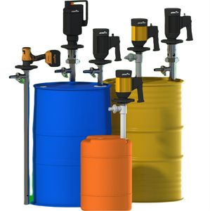 משאבת תוף צנטריפוגלית מפלדת אל-חלד בדרגת מזון, צמיגות גבוהה,  בעלת יכולת שאיבה עצמית, לחץ גבוה, חשמלית ופנאומטית - Product Image 6