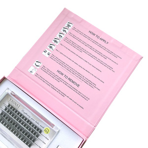 Nuovo Kit di ciglia segmentate Diye Clsuer rosa unico Kit di ciglia fai da te pretagliato personalizzato - Product Image 3