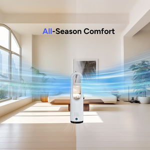 2025 New Bladeless Fan Home Office <b>Ceiling</b> <b>Light</b> With <b>Remote</b> <b>Control</b> Soft Wind Energy Saving Dual Purpose Bladeless Fan - Product Image 2