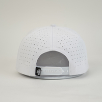 Gorra de Béisbol Personalizada de 5 Paneles con Logotipo Bordado, Perforaciones Láser, Agujeros Perforados, Impermeable, Gorra Deportiva, Gorra Trucker