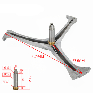 Support trépied en aluminium pour <span class=keywords><strong>tambour</strong></span> de <span class=keywords><strong>machine</strong></span> <span class=keywords><strong>à</strong></span> <span class=keywords><strong>laver</strong></span> <span class=keywords><strong>Electrolux</strong></span> (compatible avec les manchons en cuivre) - Product Image 2