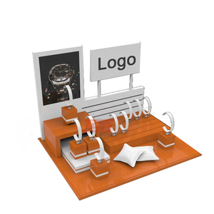 Sang trọng cửa hàng bán lẻ cửa hàng đồng hồ bằng gỗ dây đeo hiển thị đứng chủ cho truy cập hàng đầu - Product Image 1