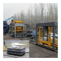 Machine de fabrication de blocs creux et de pavés multifonctionnelle de haute qualité QT8-15, équipée d'une pompe contrôlée par PLC automatique