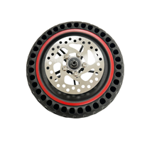 Ruedas Eléctricas Duraderas para Patinete con Opciones de Neumático Inflable/Sólido y Freno de Disco para M365/1S/Pro/2