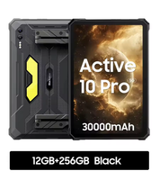 Tablette robuste Blackview Active 10 Pro 5G MTK 7300 Octa Core Écran FHD+ 11 pouces 12 Go 256 Go/512 Go Batterie 30000 mAh Wi-Fi Industrielle