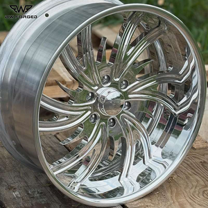 Jantes forgées 2/3 pièces personnalisées 22 24 26 pouces PCD 5x114.3 ET35 CB73.1 CB66.6 pour C10 Wheels <span class=keywords><strong>Intro</strong></span> Jantes Billet 26*10 - Product Image 3