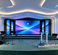 Écran LED modulaire TOPvision 500x500 500x1000 pour intérieur et extérieur, idéal pour la location, les scènes et les arrière-plans de studio de diffusion en direct
