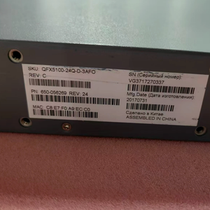 สวิตช์เครือข่าย Juniper QFX5100-24Q-D-3AFO แบบ 24 พอร์ต POE พร้อม PSU 2XDC พัดลม 5 ตัว ราง 1 ตัว มือสอง รองรับความเร็ว 40Gbps - Product Image 3