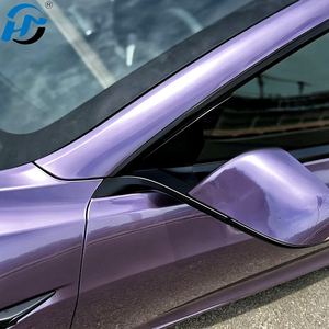 Fábrica de vinilo polimérico PET TPU al por mayor PET HD brillante Metal líquido <span class=keywords><strong>Loganberry</strong></span> Car Wrap vinilo rollo completo tamaño 1.52X1 8M/5X60FT - Product Image 3