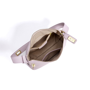 Bolso de mano de cuero genuino de diseño exclusivo, bandolera cruzada de gama alta para la Petite. - Product Image 2