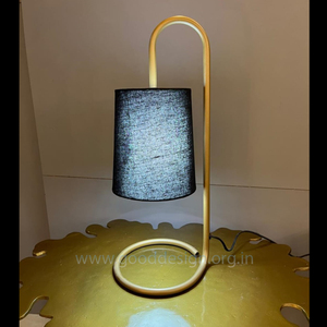 Lámpara de mesa alimentada por CA de lujo moderna, cuerpo de metal con pantalla de Cúpula de Hierro para escritorio de oficina | Sala de estar | Sala de lectura y dormitorio - Product Image 2