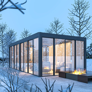 Pergola motorisée à lames orientables pour l'extérieur, abri <span class=keywords><strong>de</strong></span> jardin, auvent pare-soleil, pergola à lames orientables électriques - Product Image 1