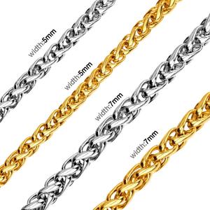 Fashion Chunky <b>Chain</b> <b>Black</b> 316L Stainless Steel Necklace 18K Gold Plated Link <b>Chain</b> Necklaces Jewelry Gift for Women - Product Image 6