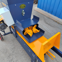 Presse à balles carrées auto-arrêt en bois pour ensilage de maïs 45kg/sac, haute productivité, moteur 3kw, marque ZFTOPA