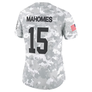 2024 servizio di saluto maglia mimetica artica limitata 10 Love 97 Bosa 15 # Mahomes 88 agnello 87 Kelce 23 McCAFFREY manica corta - Product Image 4