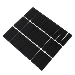 Patins antidérapants et amortisseurs personnalisables en EVA noir, découpés à la forme, pour meubles et tables – Patins multi-usages - Product Image 1