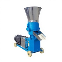 Machine à granulés d'aliments pour animaux de moyenne capacité pour les fermes avicoles avec taille de granulés réglable