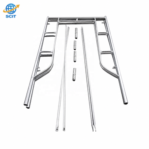SC Middle East Set di Telai per Ponteggi Tubolari in Metallo Verniciato Tipo Standard Italiano <span class=keywords><strong>Spagnolo</strong></span> per Carichi Leggeri, Ponteggio a Telaio a H - Product Image 6