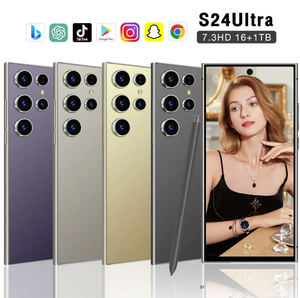 2025 nouveau Smartphone populaire 5g S24ultra Global déverrouiller Android 13 6800mh caméra principale télé<span class=keywords><strong>phone</strong></span> de jeu pas cher - Product Image 5