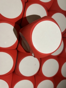 Sáng tạo có thể xóa tự làm xúc xắc vui vẻ bên gia đình trò chơi cặp vợ chồng chơi ánh sáng dễ dàng làm sạch EVA bảng trắng trống EVA bọt xúc xắc - Product Image 6