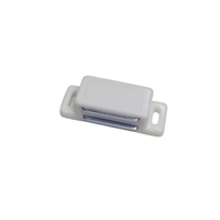 Loquet magnétique moderne en plastique durable pour portes de chambre, de salle de bain et armoires extérieures