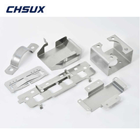 Pièces en tôle d'acier inoxydable/aluminium découpées au laser sur mesure, fabrication par pliage CNC, composants métalliques de précision OEM CHSUX