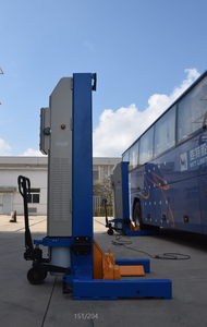 Elevador de Columnas Móvil Hidráulico de Acero de Cuatro Postes con Batería Certificado MAXIMA ALI ML4030BC Equipo de Reparación de Carrocería - Product Image 3