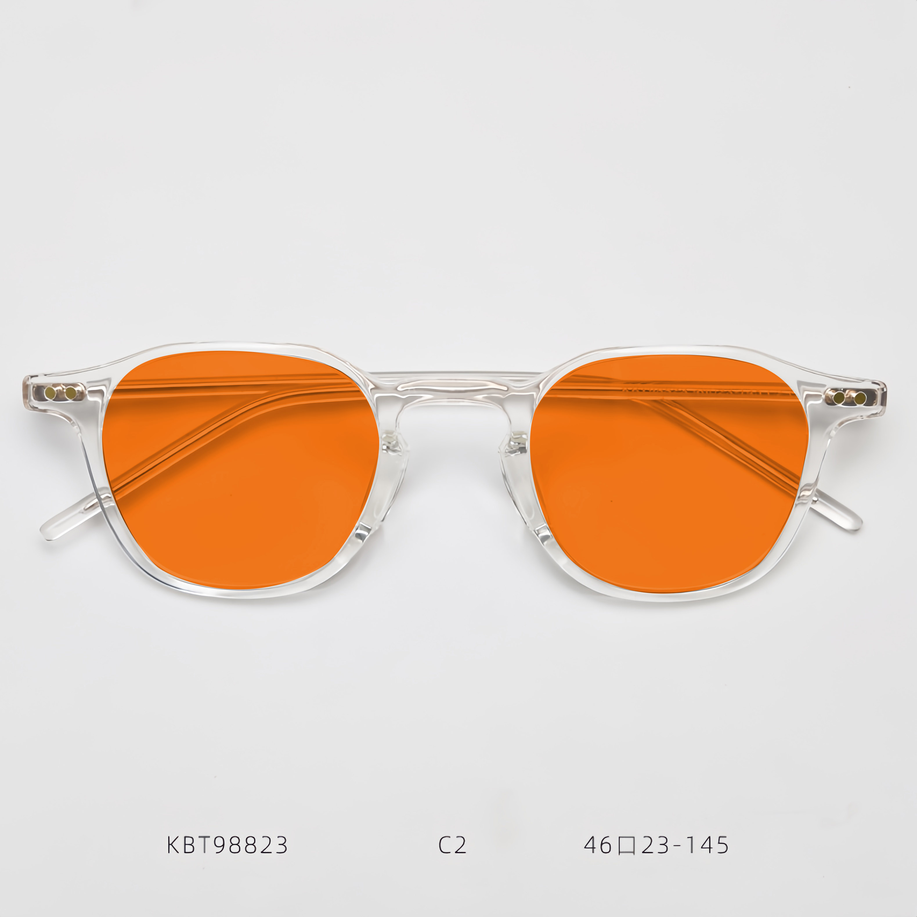 Trasparente/arancione