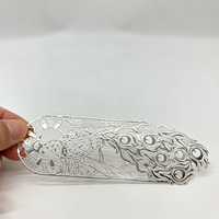 Marque-page personnalisé moderne en acier inoxydable, gravé au laser argent/or, ODM/OEM pour l'artisanat et les souvenirs