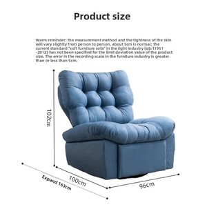 Sofá Reclinable Eléctrico Moderno Multifuncional para Apartamentos Pequeños, Sala <span class=keywords><strong>de</strong></span> Estar, Espacio Individual, Cápsula, Estructura <span class=keywords><strong>de</strong></span> Madera - Product Image 6