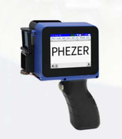 Phezer PC11 Imprimante jet d'encre portable mini populaire pour dates d'expiration, avec alimentation Type-C automatique