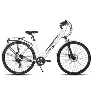 JOYKIE 25 Km/h City Ebike 250W Phanh Đĩa Đôi 700C Bước Qua Thành Phố Xe Đạp Điện Người Lớn Với 7 Tốc Độ - Product Image 2