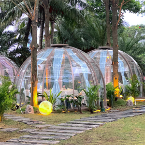 Venta <span class=keywords><strong>de</strong></span> casa completa Dome House Trade Pc Glass Winter con tiendas <span class=keywords><strong>de</strong></span> exposición <span class=keywords><strong>de</strong></span> aluminio Baño Igloo Dome Bubble - Product Image 6