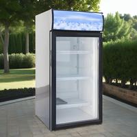 Réfrigérateur commercial de 120 litres pour affichage de boissons et de bière Réfrigérateur pour supermarché Équipement de réfrigération Vitrine