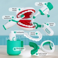 Samtoy Ensemble de jouets de simulation électrique 28 pièces, Thème Médical et Scientifique, pour jeu de rôle et maison de jeu intérieure, Jouet de docteur et dentiste pour enfant