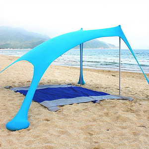 Tienda de playa <span class=keywords><strong>Camping</strong></span> Sun Shelter UPF50 + Toldo de playa de sombra al aire libre para viajes de campamento Pesca Patio trasero Diversión o Picnics - Product Image 6