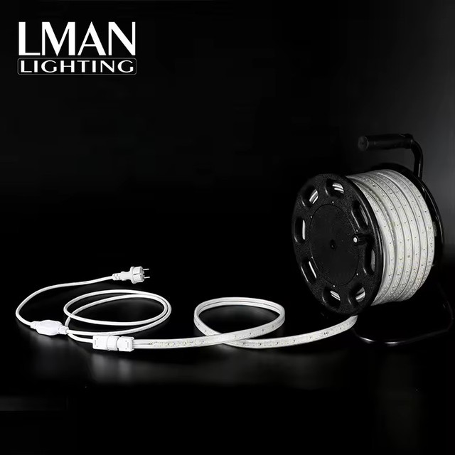 High CRI 80 Epistar SMD2835 180LEDs/M AC220V 11W/M 12mm Width IP65 Waterproof Flexible LED Tape Light