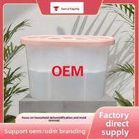 Boîte déshumidificatrice OEM/ODM au chlorure de calcium, déshydratant pour armoires et dortoirs, anti-humidité, anti-moisissure, parfumée, sur mesure